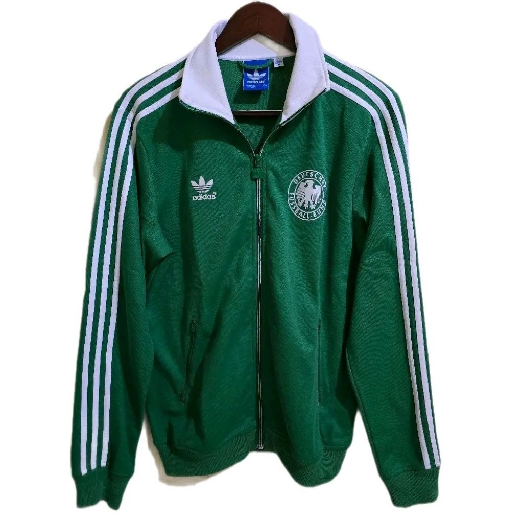 Jaket Tracktop ADIDAS Jerman Germany Away 1980s Repro W46120 Original 100%