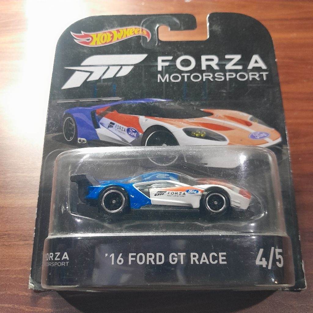 HOT WHEELS '16 Ford GT Race - White