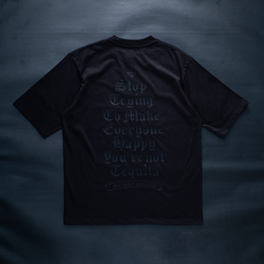 Sixpax Tequila Oversize Tees Black