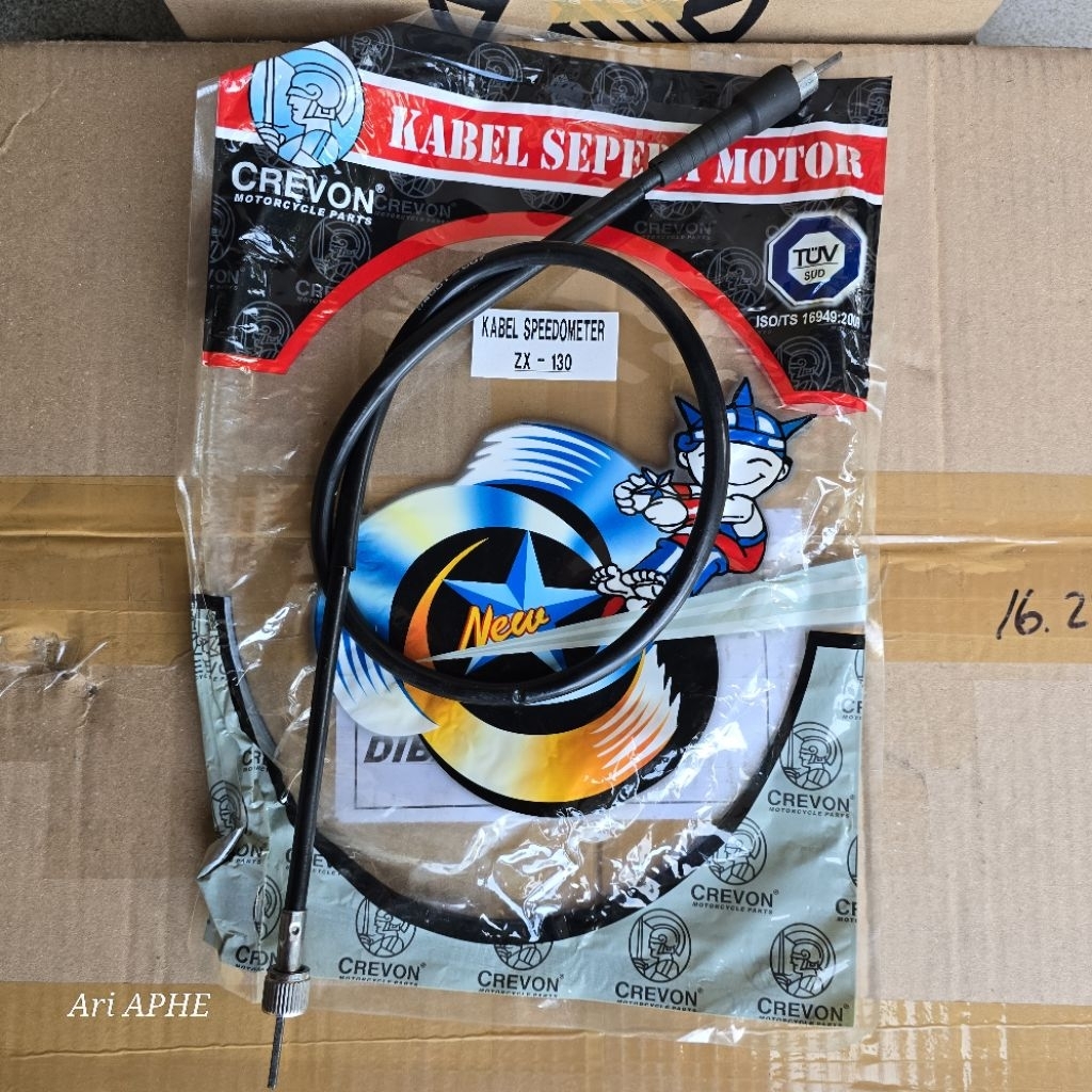 OBRAL kabel speedometer kawasaki ZX 130 ZX130 merk CREVON