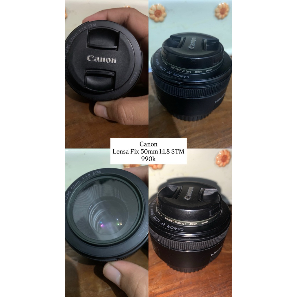 canon lensa fix 50mm 1:1.8