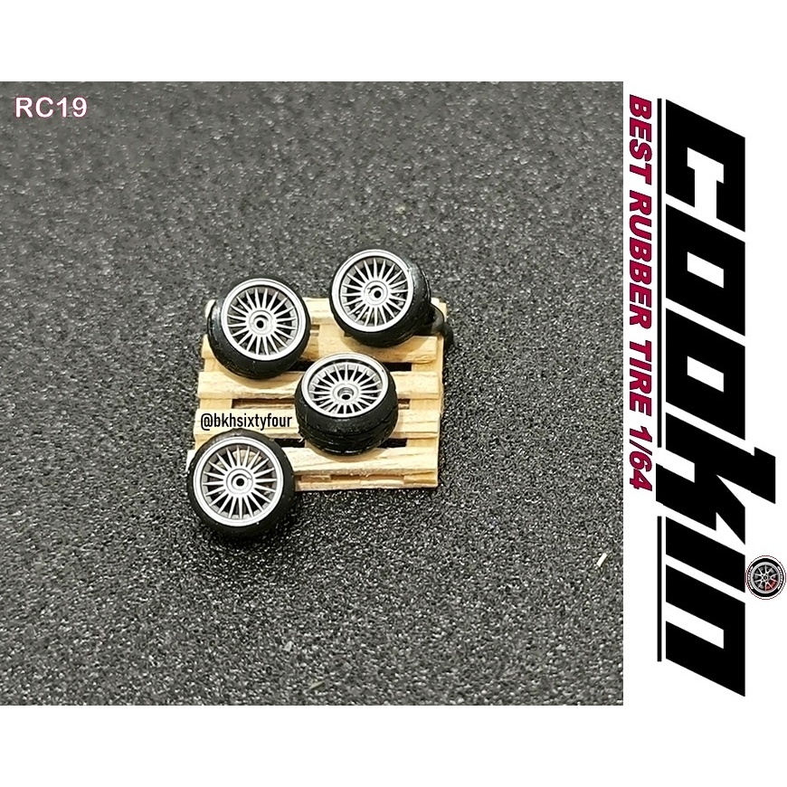 Ban Karet COOKIN RC19 Model ALPINA 10mm SELONGSONG