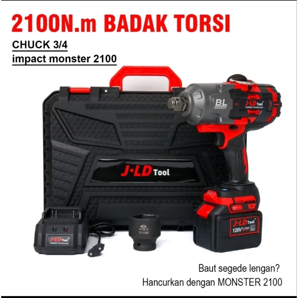 Impact JLD 2100 Nm Torsi Monster 3/4 inch Heavy Duty