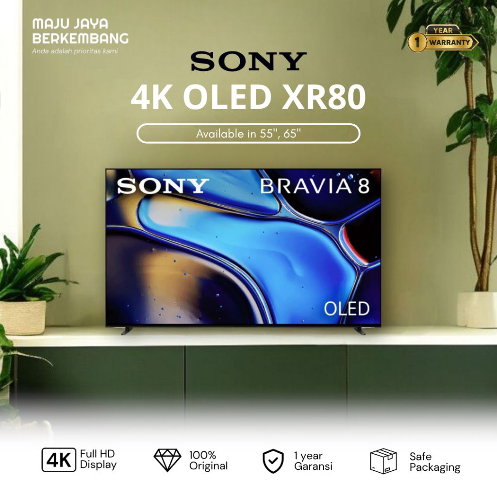 SONY 55XR80 / K-55XR80 BRAVIA 8 OLED TV 55 inch 2024 series xr80