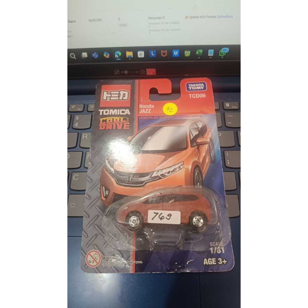 tomica honda jazz TCD06 Cool Drive