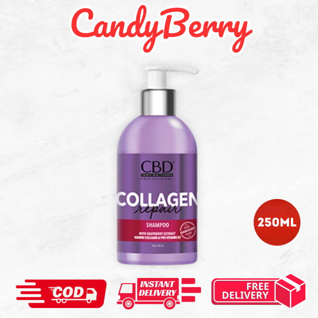 CBD Collagen Repair Shampoo 250ml / Shampoo CBD Collagen