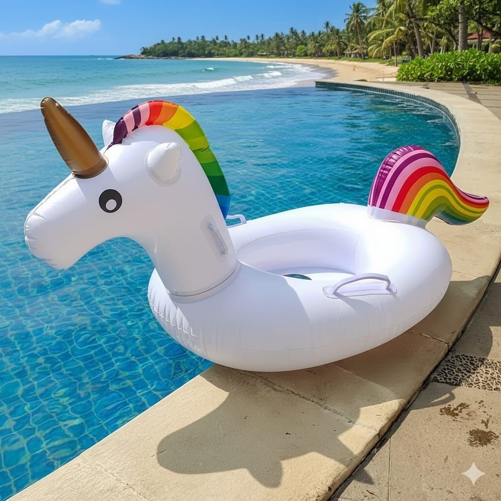Pelampung Renang Unicorn Anak Bayi 1-3 Tahun Swim Boat Import