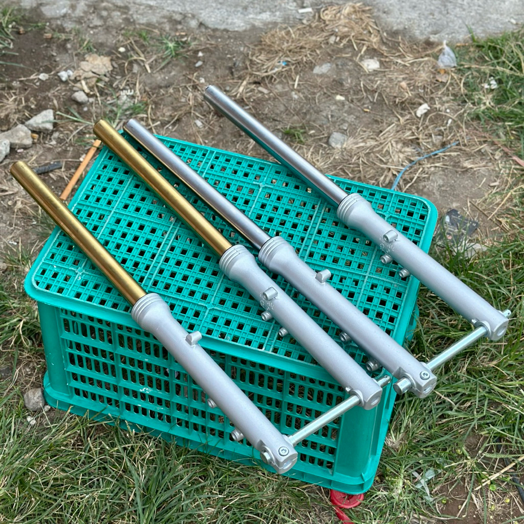 SHOCK SKOK DEPAN AS BOTTOM NINJA RR AS GOLD DAN AS CROM SET AS RODA