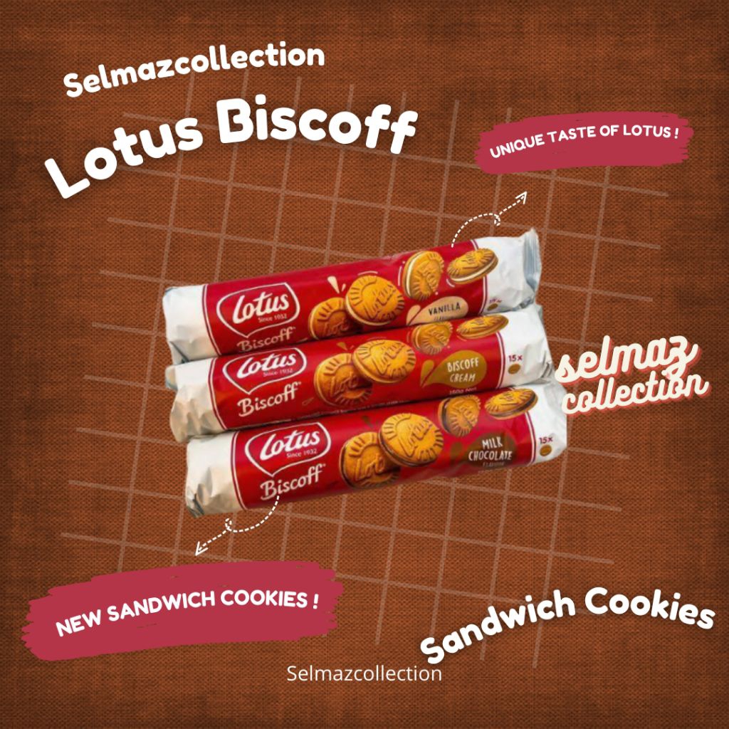 Lotus Biscoff Sandwich Lotus Biscoff Biscuit Sandwich Biskuit Lotus Biscoff Milk Chocolate 150gr