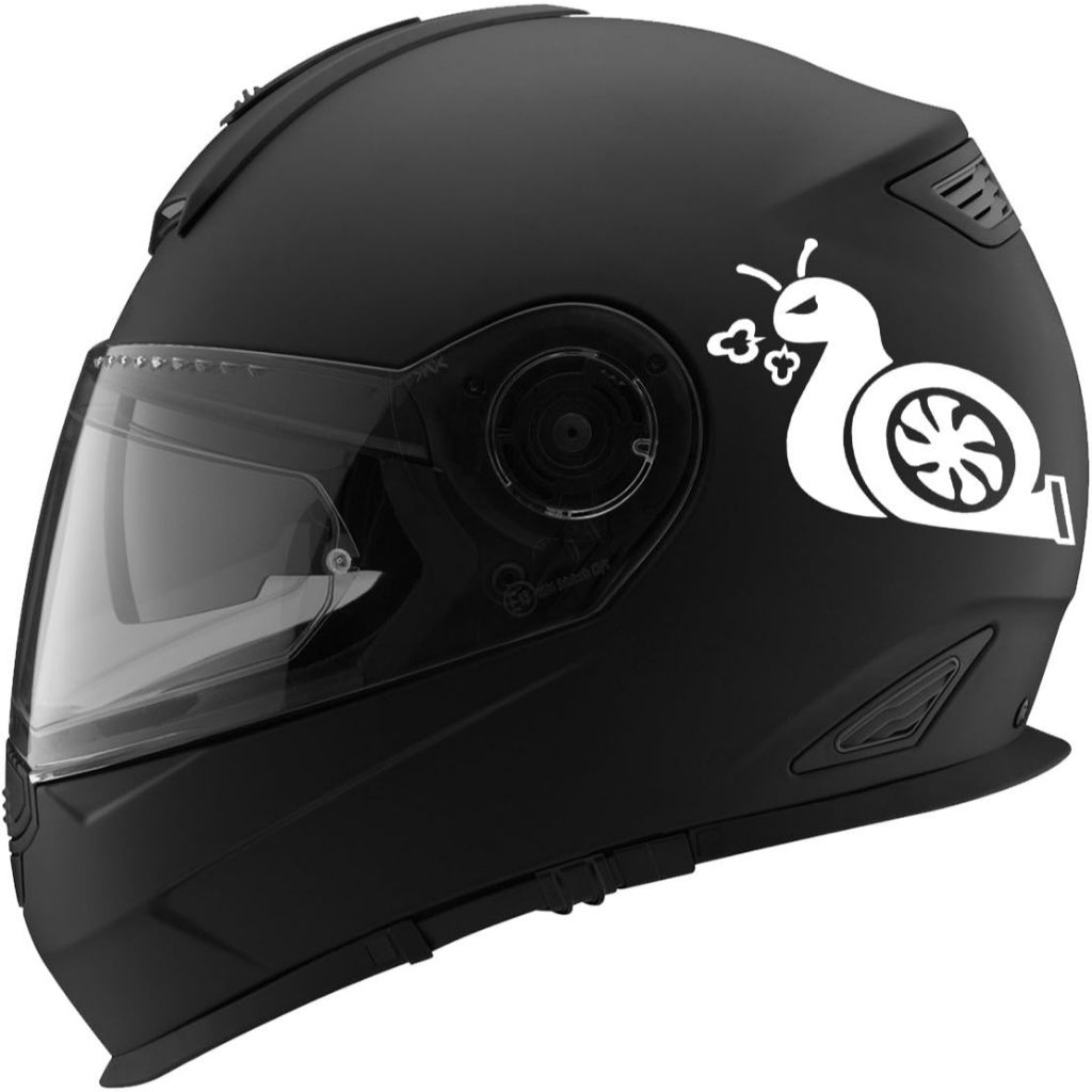 Sticker Motor & Helm Keren Stiker Cutting Bekicot Tahan Air Free Custom