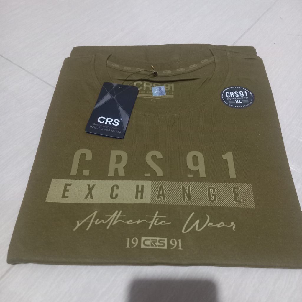 Baju oblong terbaru crs 91 2025/kaos pria wanita dewasa best quality