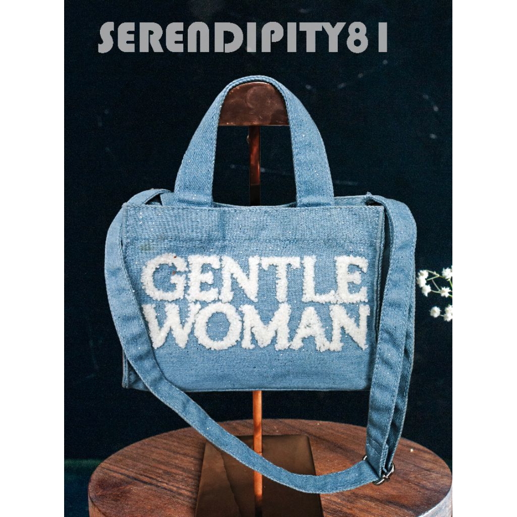 Gentle Woman denim mini