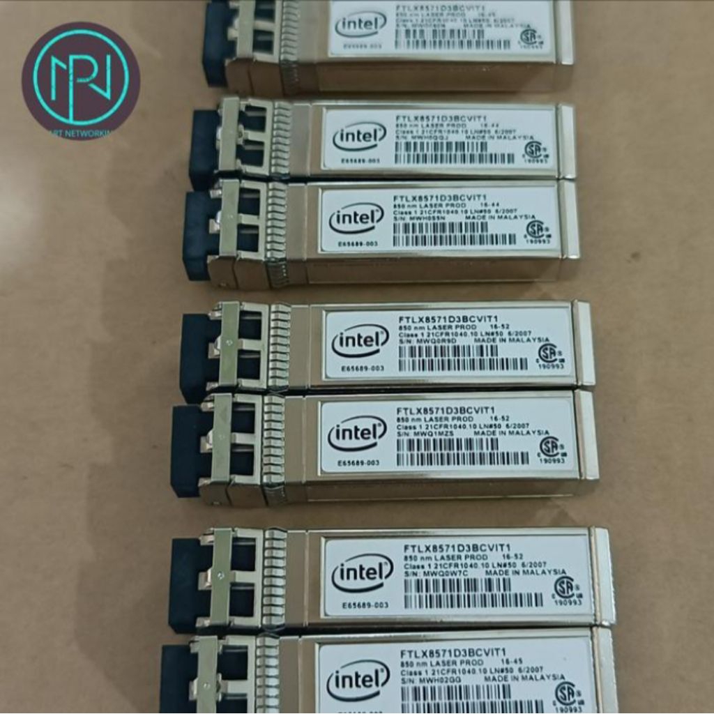 INTEL SFP 10G 850nm 300m FLTX8571D3BCVIT1