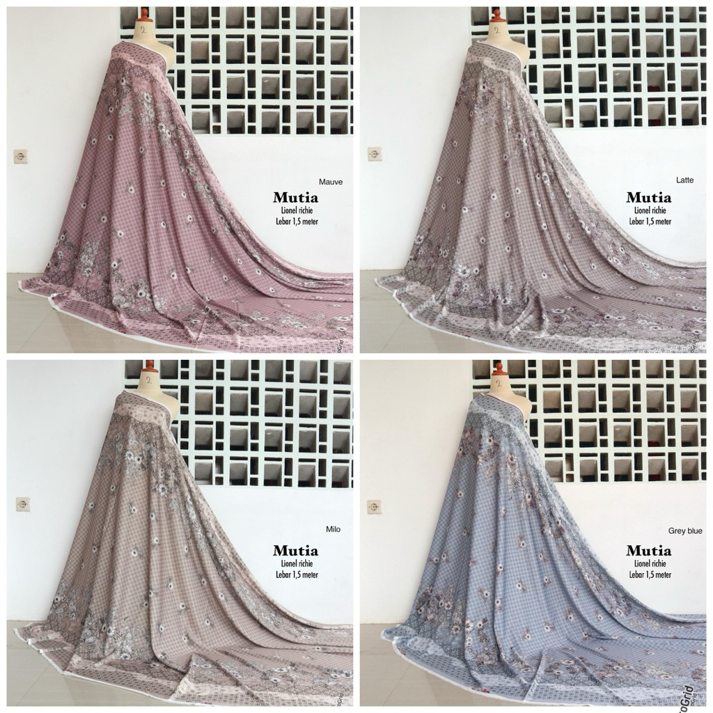 Lionel richie ||motif mutia ||eceran kain ||digital print