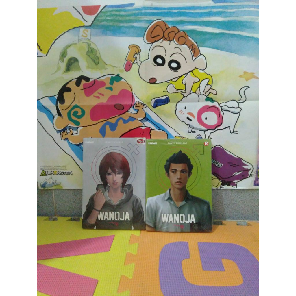 komik full set wanoja 1-2 segel