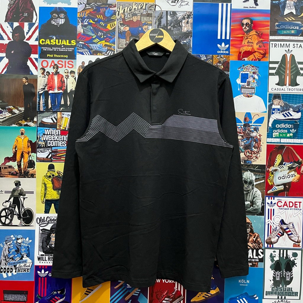 Long Sleeve / Polo Shirt / Rugby Shirt / Vintage / Second / SAINTNINE