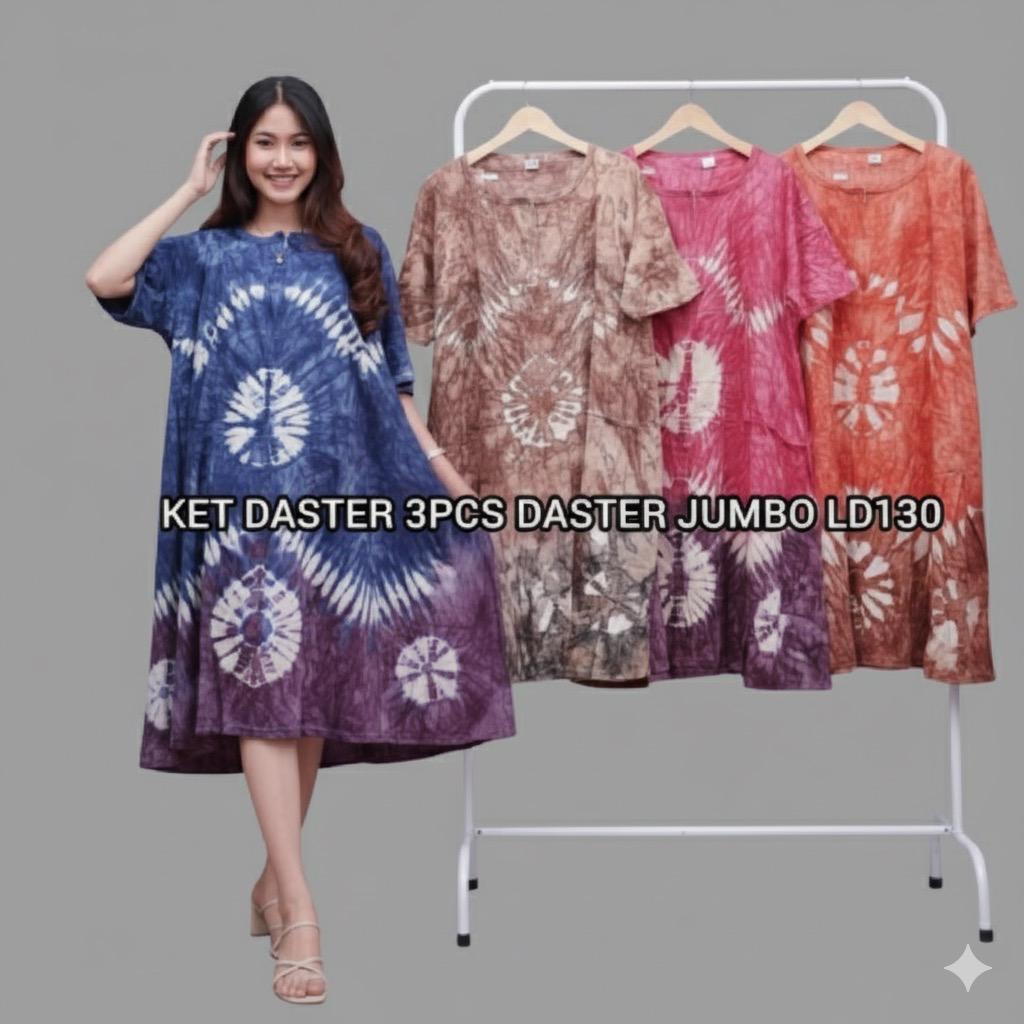 PAKET HEMAT 3 DASTER PAYUNG JUMBO LD 130 DASTER KAOS DASTER TiEDYE DASTER WANITA KEKINIAN DASTER PAY