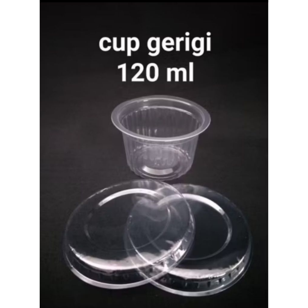 Cup Agar Puding 120 ml + tutup