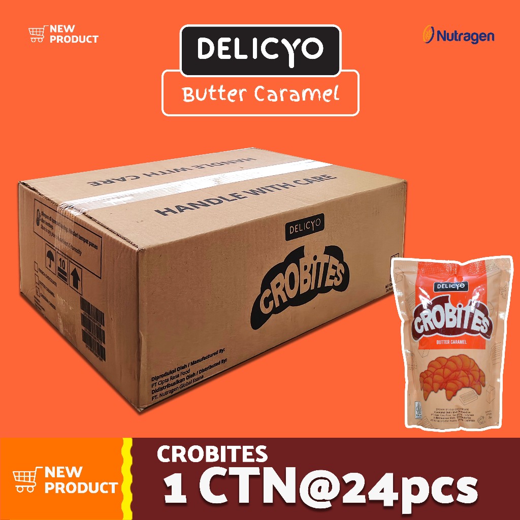 Delicyo Crobites Ctn Butter Caramel