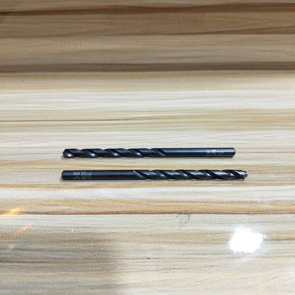 mata bor besi kayu 3.8mm NACHI bekas twist drill hss 3.8 mm