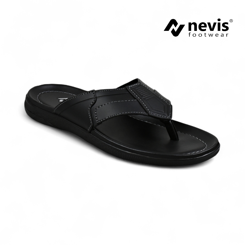 Sandal Pria Kulit Nevis Jefa Original Pria Jepit Keren Kekinian Terbaru 2025