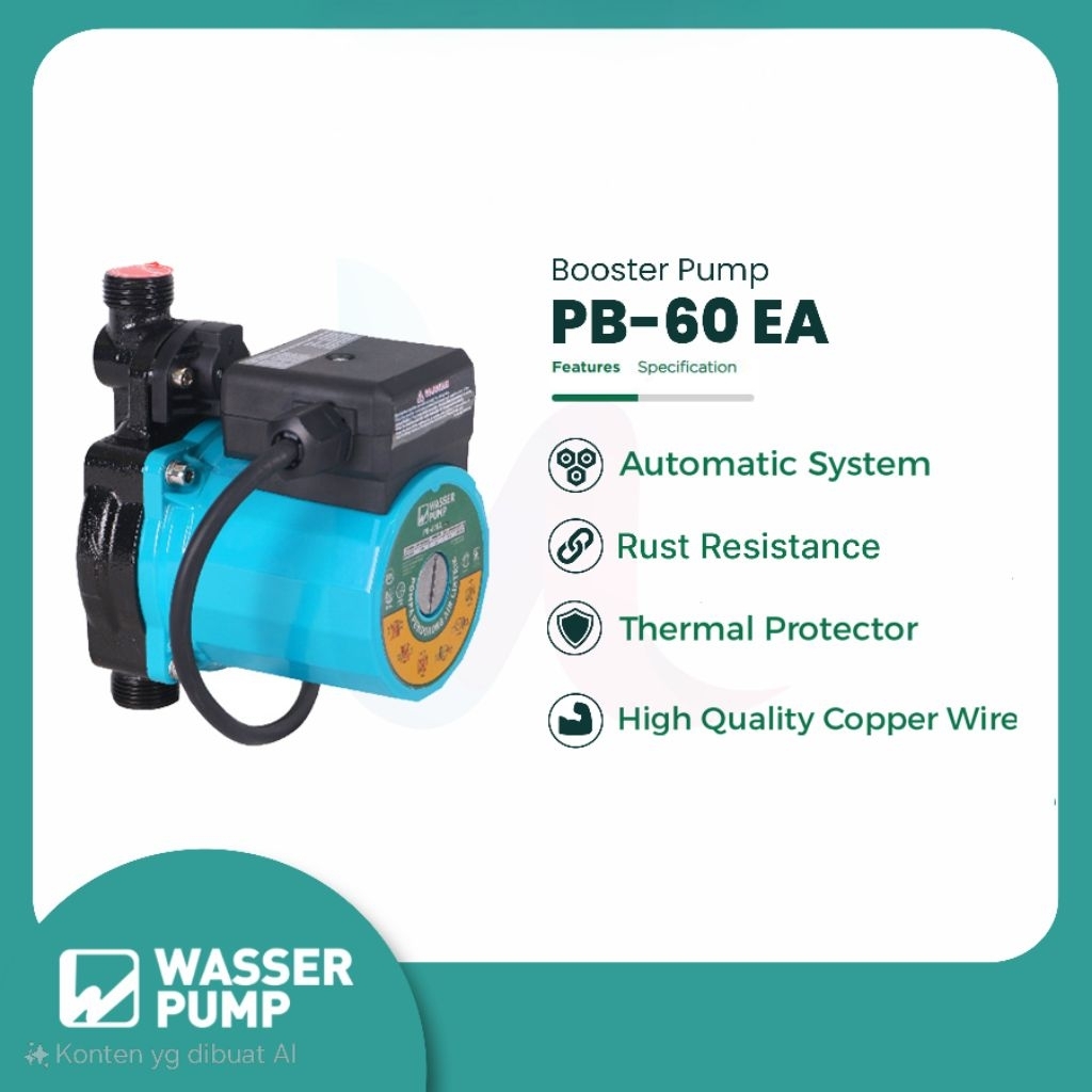 Wasser Pump PB-60 EA Booster Pump Pendorong