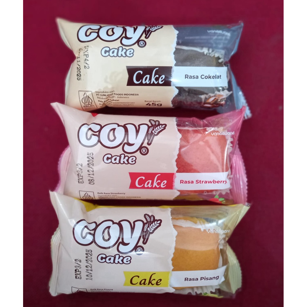 COY Cake Long aneka rasa