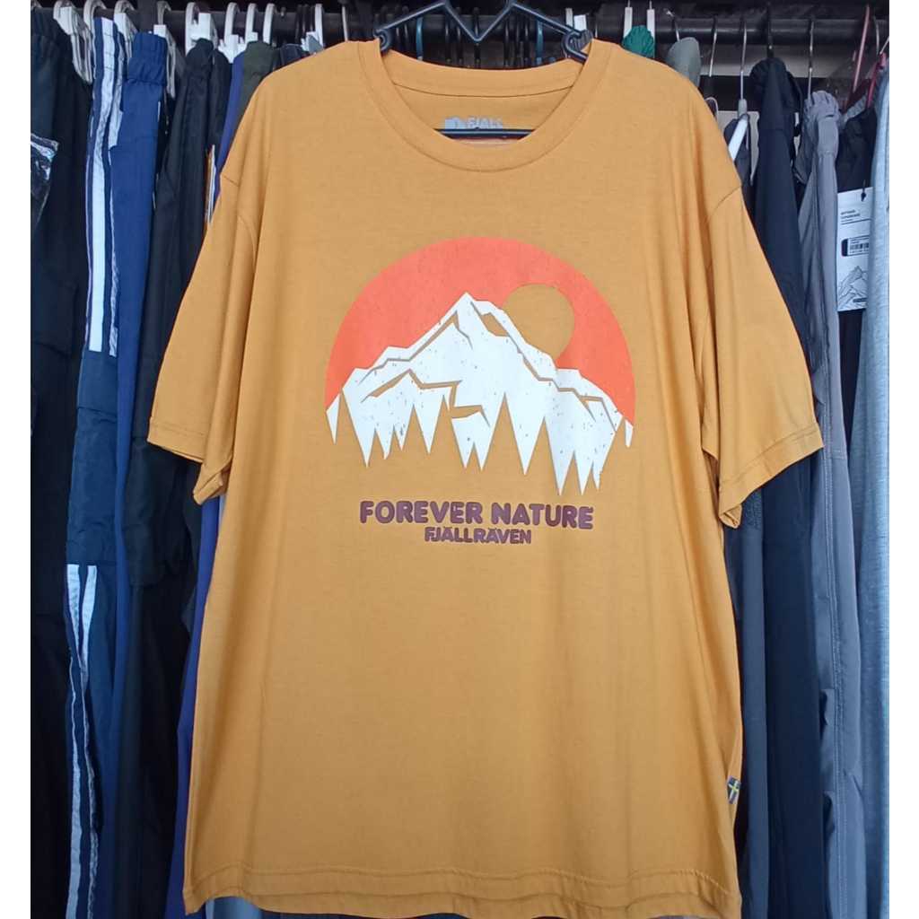 Regular T-Shirt Fjallraven - Kaos - Kaos Fjallraven