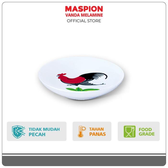 Maspion Vanda Melamin lepek kecap 4 Inch Ayam
