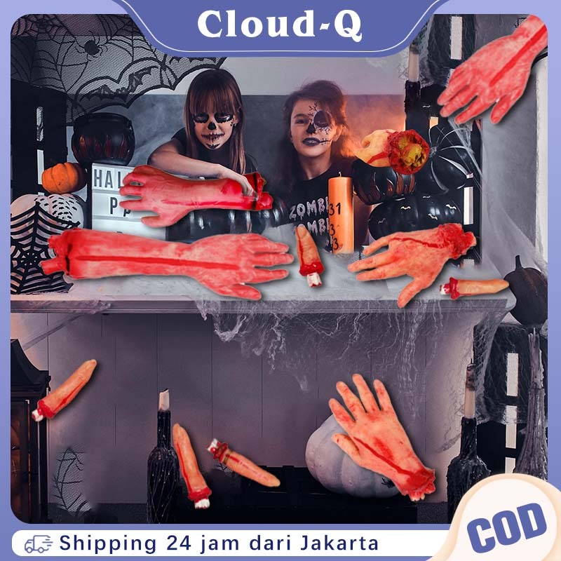 Mainan Jari Tangan / Jari Palsu Kaki / Alat Peraga Tubuh Halloween