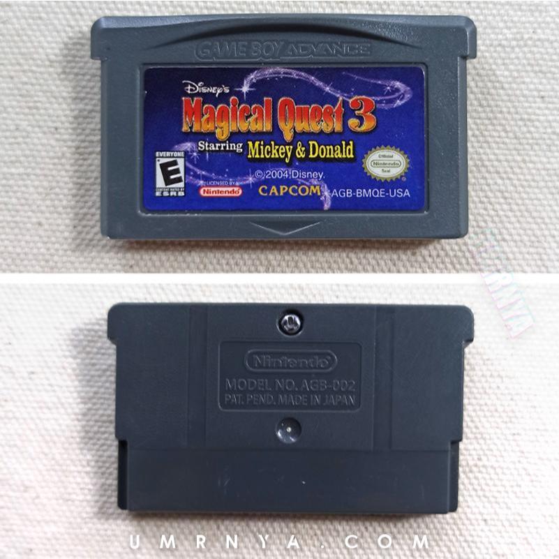 Kaset GBA Magical Quest 3 Starring Mickey And Donald Nintendo Gameboy SP