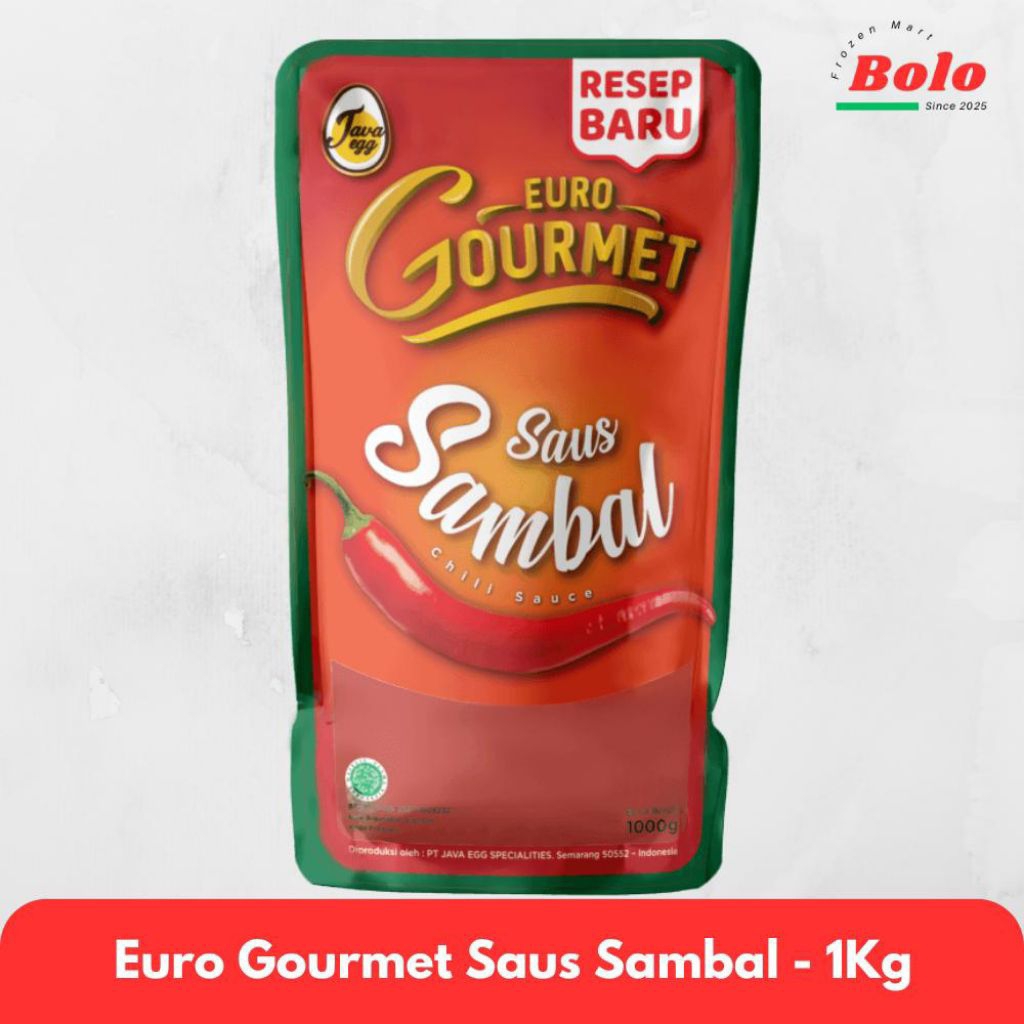 Euro Gourmet Saos Sambal - 1Kg