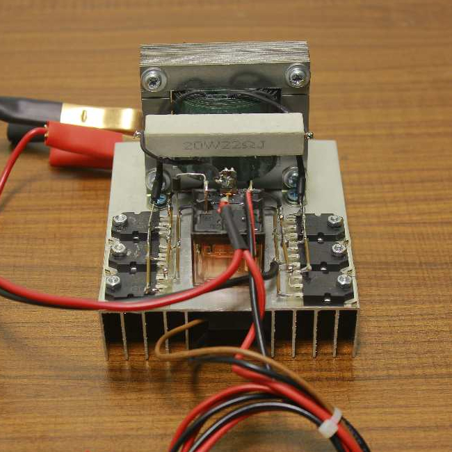 INVERTER DC TO AC P.AC 6 Transistor Tipe Standar Tembaga Murni Trafo 3 Amper Input 12V COD