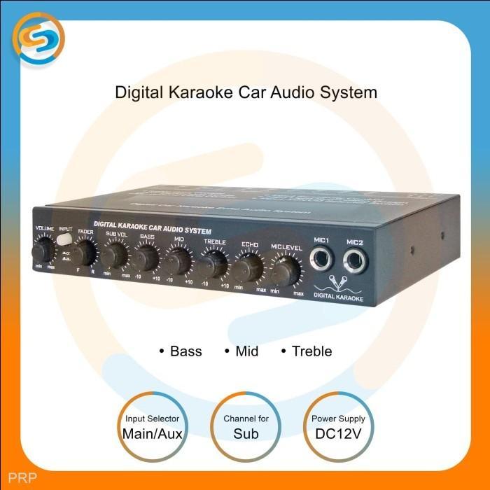 AX - PRP PRE AMP DIGITAL KARAOKE CAR AUDIO SYSTEM PARAMETRIC