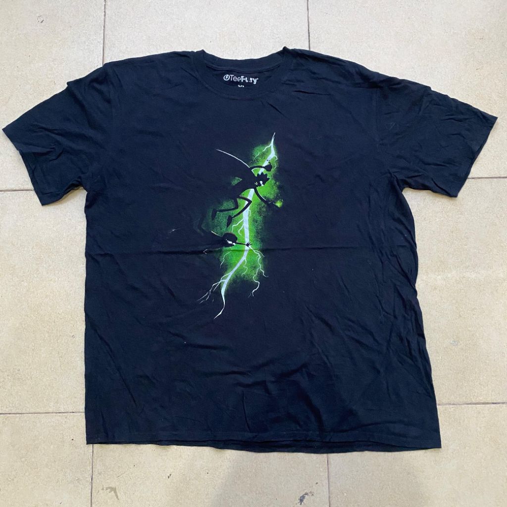 Kaos Rick and Morty by Tee Fury original second Bekas murah, jual kaos Kartun Rick and Morty origina