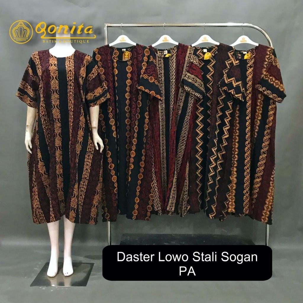 {LD 138 CM} Daster Qonita Batik Pekalongan ll Daster Lowo Stalinis Sogan