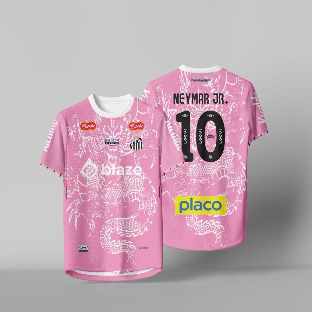 Jersey Santos FC Pink Neymar Jr