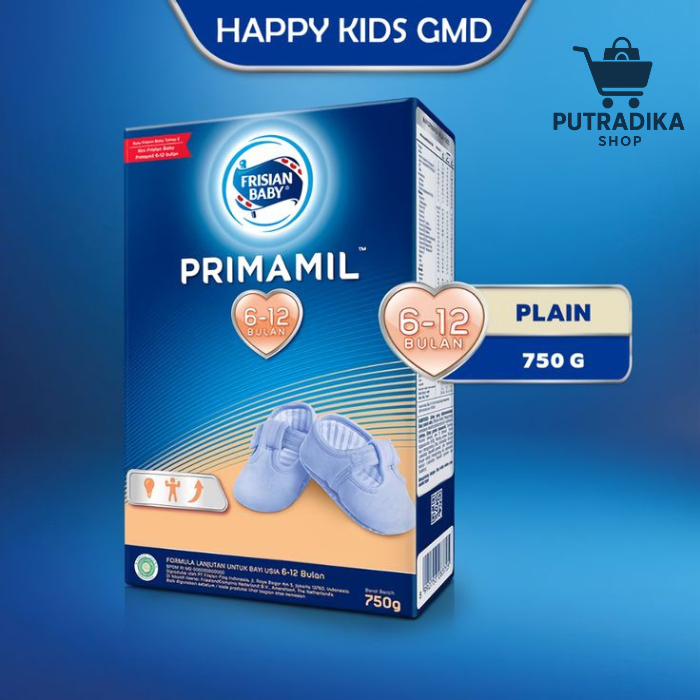 FRisian Flag Primamil 750g – Susu Formula Bayi Tahap 1 (0–6 Bulan) & Tahap 2 (6–12 Bulan)