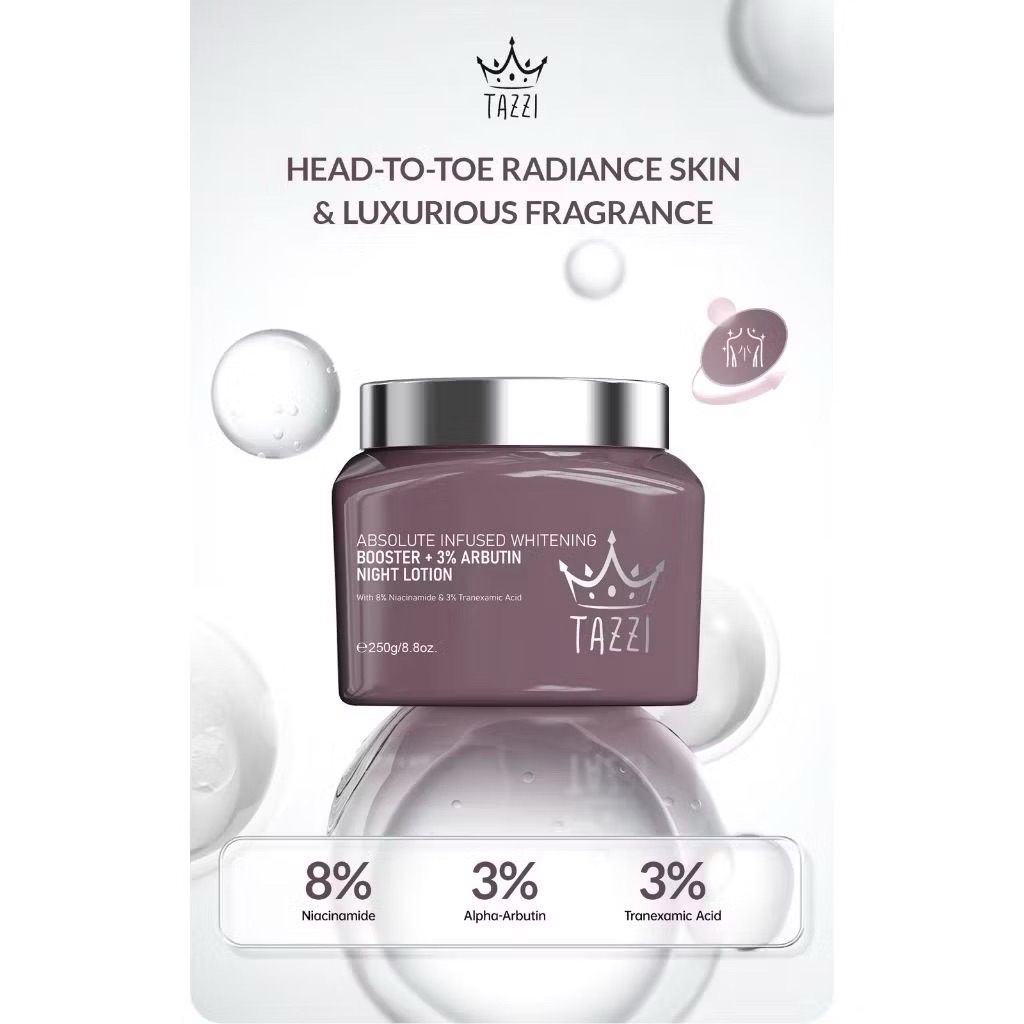 LOTION DOSTING TAZZI || INFUS WHITENING BOOSTER