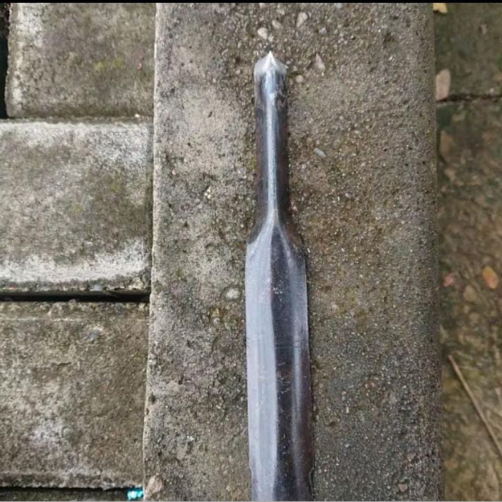 Pahat Tatah ukir kayu Jenis Coret V Ecer