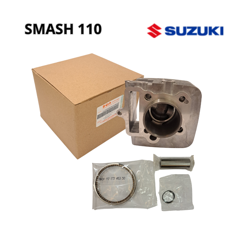 blok smash 110 original - Block Seher Mesin 1 Set Motor Smash 110 original premium