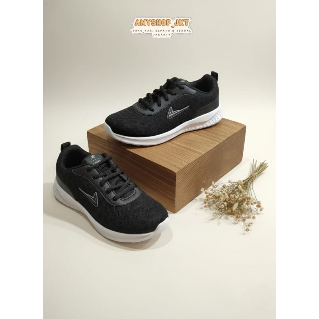 Pro ATT Flex Lite – Sepatu Sneakers Sekolah Pria Wanita Hitam Putih