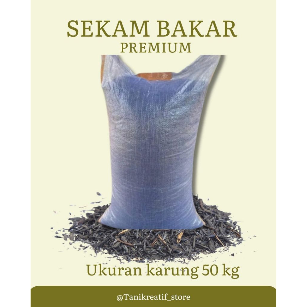 Sekam Bakar 1karung (ukuran karung 50)