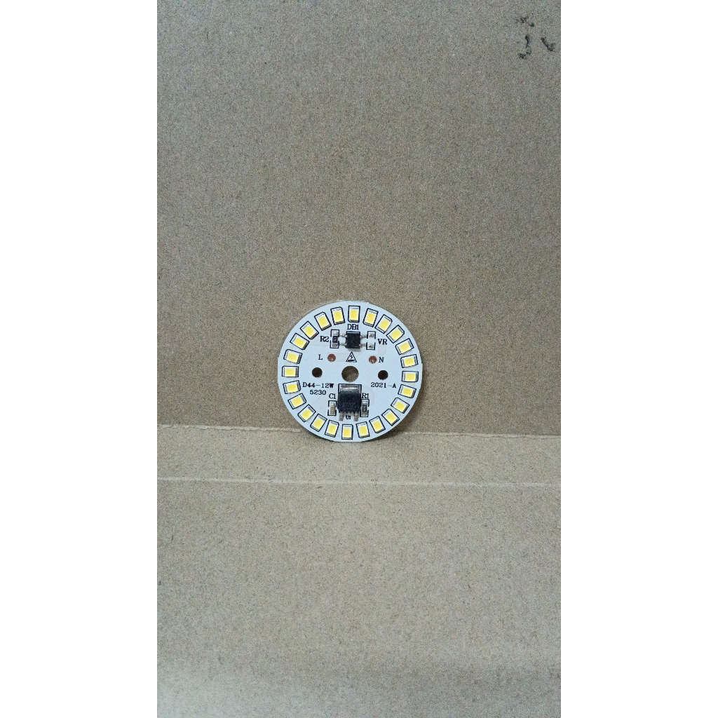 7747 pcb circuit komponen lampu led 12w 12watt 12 watt pln 220v ac