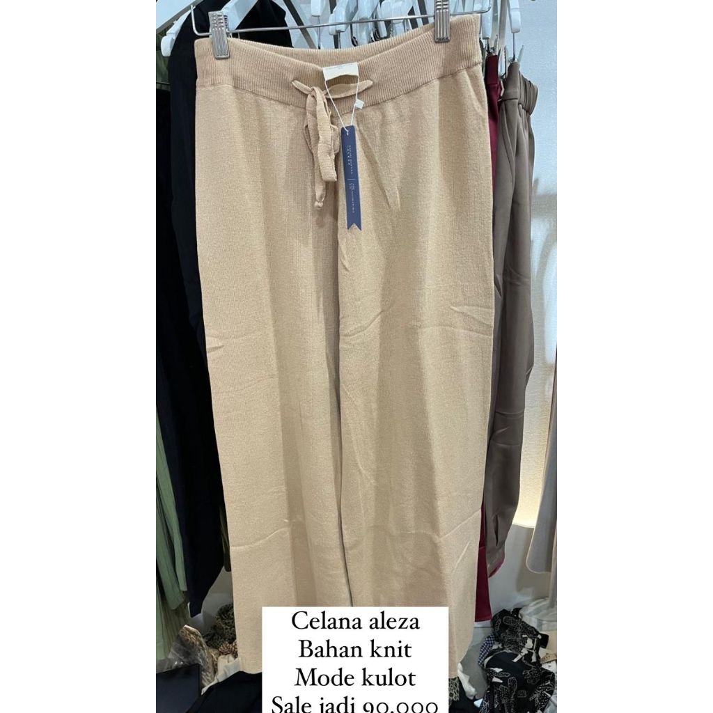 aleza - kulot aleza bahan knit