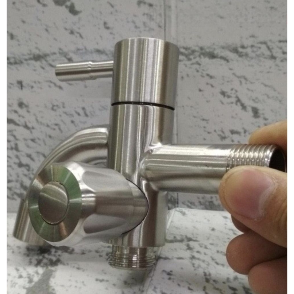Kran Air / Kran Cabang Stainless SUS 304 BIO / Kran Shower / Model Toto