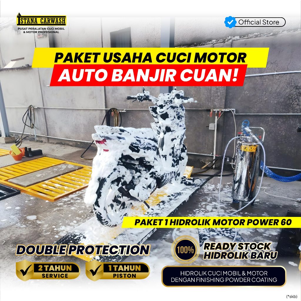 Paket Peralatan Cuci Steam Motor Hidrolik ( MTH - 101 A )