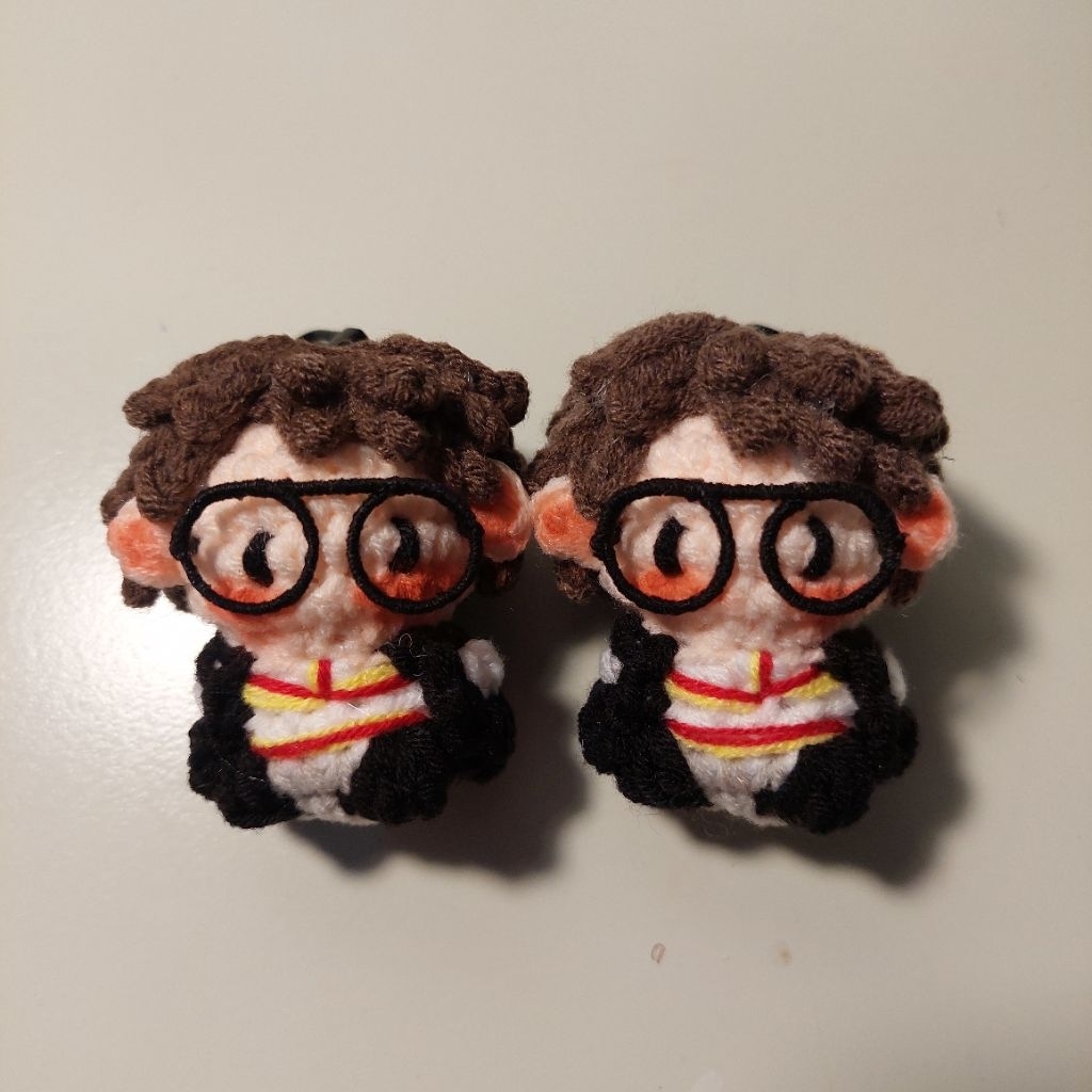 Harry Potter Keychain | Gantungan Kunci Harry Potter | Gantungan Kunci Rajut Harry Potter