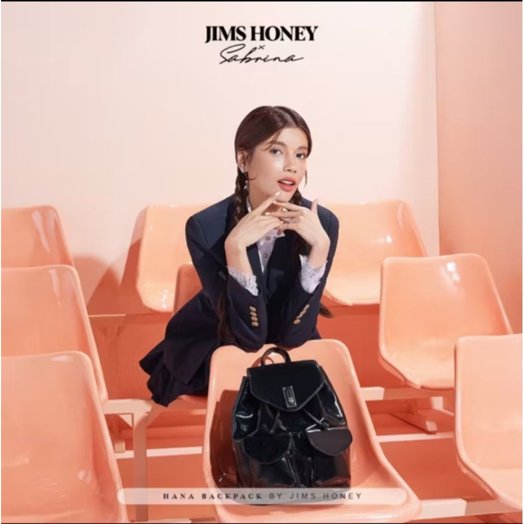 bisa instan tanya stok HANA BACKPACK JIMS HONEY ORIGINAL TAS RANSEL WANITA KOREA STYLE
