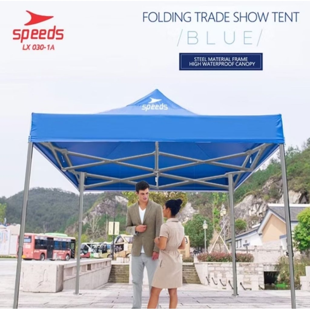 PRELOVED Tenda Lipat Speed 3x3 Tenda Bazar Pameran Tenda gazebo Tenda Dagang